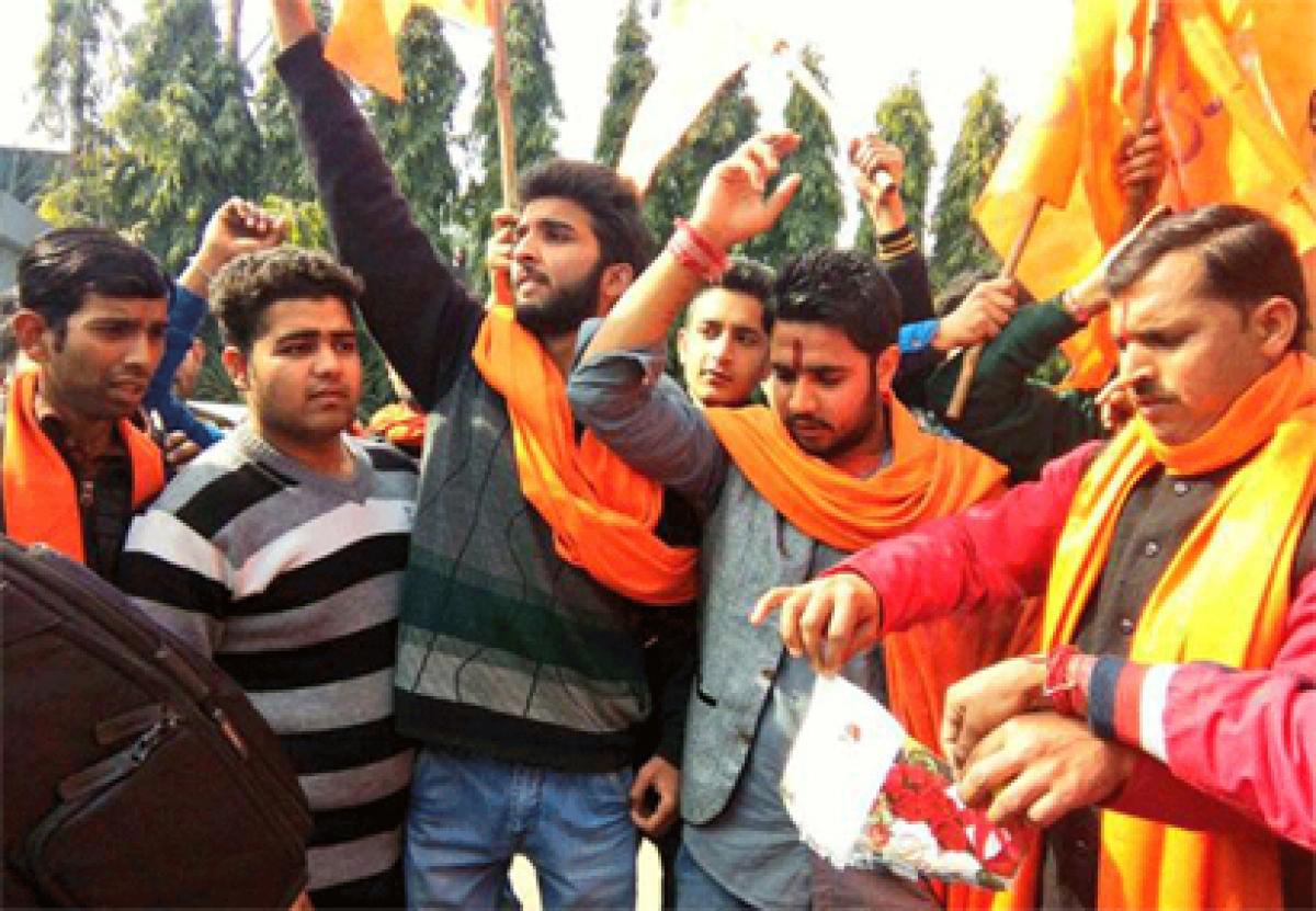 Bajrang Dal activists tonsure man accused of converting Hindus to Christianity